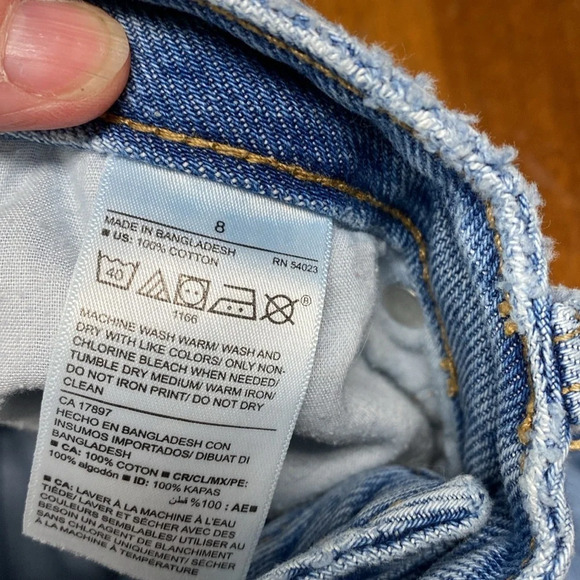 Old Navy Jeans Women's Size 8 Straight Leg - Picture 5 of 12